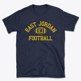 East Jordan High School Classic Football Basic T-Shirt