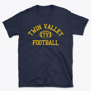 Twin Valley School Classic Football Basic T-Shirt