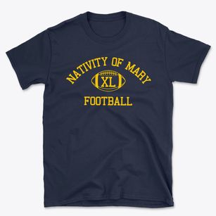 Nativity Of Mary School Classic Football Basic T-Shirt