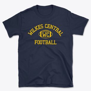 Wilkes Central High School Classic Football Basic T-Shirt