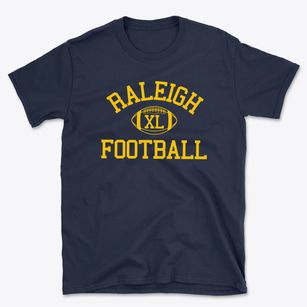 Raleigh Charter High School Classic Football Basic T-Shirt