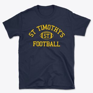 St Timothy's School Classic Football Basic T-Shirt