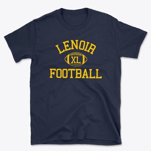 Lenoir High School Classic Football Basic T-Shirt