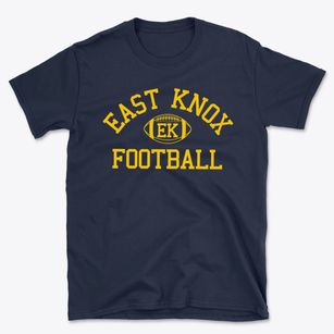 East Knox High School Classic Football Basic T-Shirt