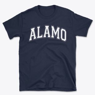 Alamo Elementary School Varsity Arch Basic T-Shirt