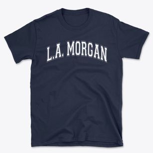 L.a. Morgan Elementary School Varsity Arch Basic T-Shirt