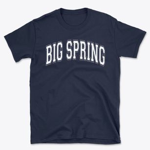 Big Spring High School Varsity Arch Basic T-Shirt