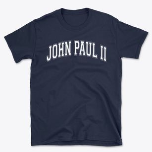 St. John Paul Ii Catholic High School Varsity Arch Basic T-Shirt