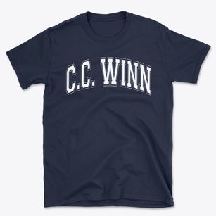 C.c. Winn High School Varsity Arch Basic T-Shirt