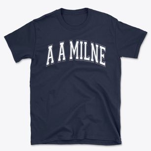 A A Milne Elementary School Varsity Arch Basic T-Shirt