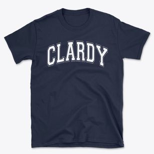 Clardy Elementary School Varsity Arch Basic T-Shirt