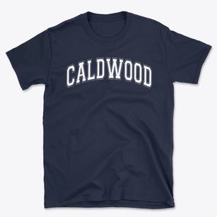 Caldwood Elementary School Varsity Arch Basic T-Shirt