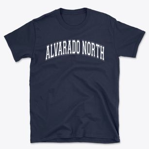 Alvarado North Elementary School Varsity Arch Basic T-Shirt