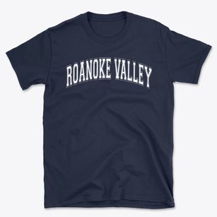Roanoke Valley Science And Technical Varsity Arch Basic T-Shirt
