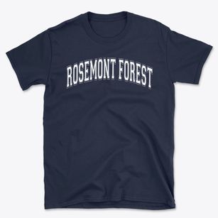 Rosemont Forest Elementary School Varsity Arch Basic T-Shirt