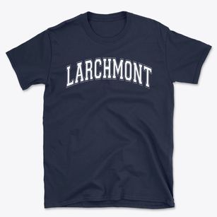 Larchmont Elementary School Varsity Arch Basic T-Shirt