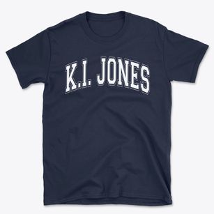 K.i. Jones Elementary School Varsity Arch Basic T-Shirt
