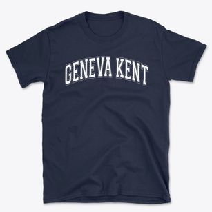 Geneva Kent Elementary School Varsity Arch Basic T-Shirt
