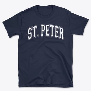 Saint Peter School Varsity Arch Basic T-Shirt
