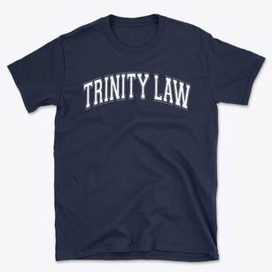 Trinity Law School Varsity Arch Basic T-Shirt