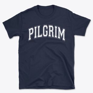 Pilgrim Lutheran School Varsity Arch Basic T-Shirt