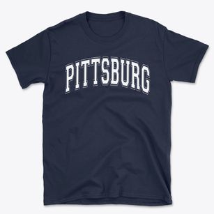 Pittsburg High School Varsity Arch Basic T-Shirt