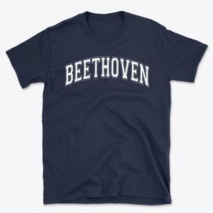 Beethoven Elementary School Varsity Arch Basic T-Shirt