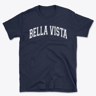 Bella Vista Elementary School Varsity Arch Basic T-Shirt