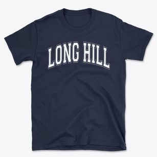 Long Hill Elementary School Varsity Arch Basic T-Shirt