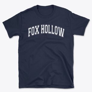 Fox Hollow Elementary School Varsity Arch Basic T-Shirt