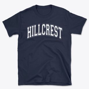 Hillcrest Elementary School Varsity Arch Basic T-Shirt
