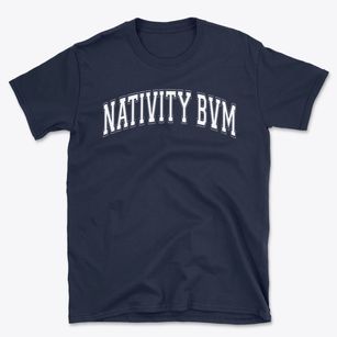 Nativity Bvm School Varsity Arch Basic T-Shirt