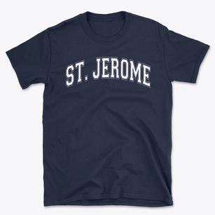 Saint Jerome School Varsity Arch Basic T-Shirt