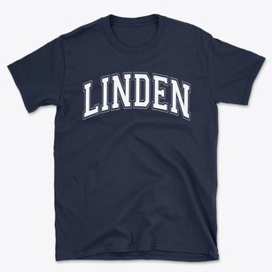 Linden Elementary School Varsity Arch Basic T-Shirt