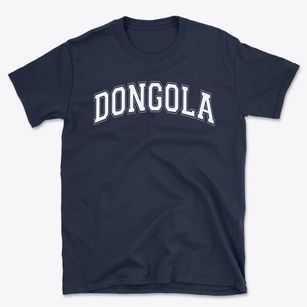 Dongola High School Varsity Arch Basic T-Shirt