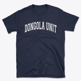 Dongola Unit School Varsity Arch Basic T-Shirt