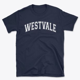 Westvale Elementary School Varsity Arch Basic T-Shirt