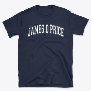 James D Price Elementary School Varsity Arch Basic T-Shirt