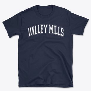 Valley Mills Elementary School Varsity Arch Basic T-Shirt