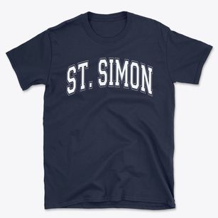 Saint Simon The Apostle School Varsity Arch Basic T-Shirt