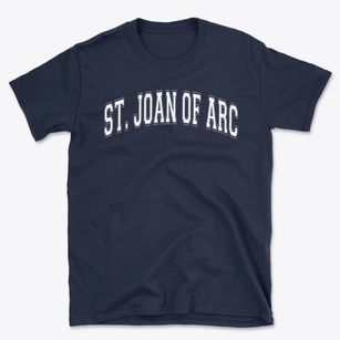 St. Joan Of Arc School Varsity Arch Basic T-Shirt