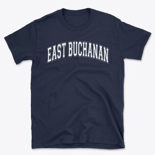 East Buchanan High School Varsity Arch Basic T-Shirt