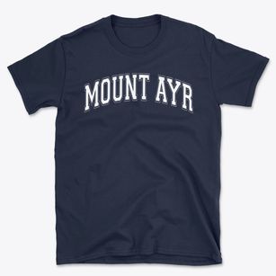 Mount Ayr Community High School Varsity Arch Basic T-Shirt
