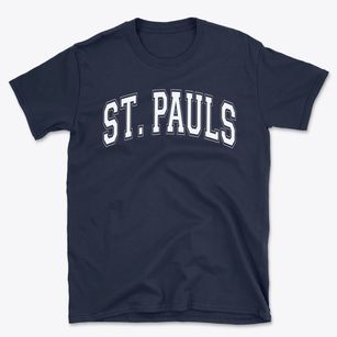 Saint Pauls Lutheran School Varsity Arch Basic T-Shirt