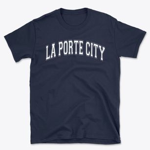 La Porte City Elementary School Varsity Arch Basic T-Shirt