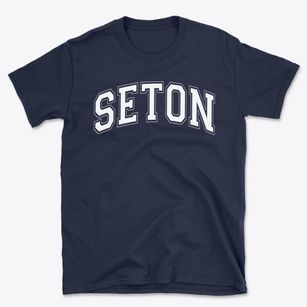 Seton Catholic School Varsity Arch Basic T-Shirt