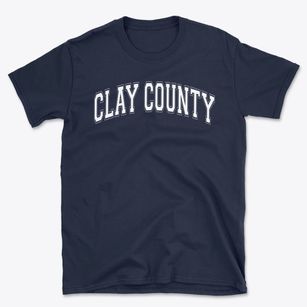 Clay County High School Varsity Arch Basic T-Shirt