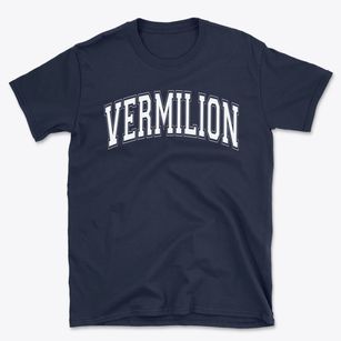 Vermilion Catholic High School Varsity Arch Basic T-Shirt