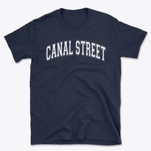 Canal Street Elementary School Varsity Arch Basic T-Shirt