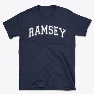 Ramsey Junior High School Varsity Arch Basic T-Shirt